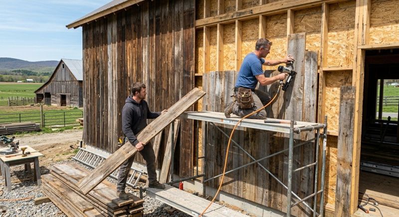Barn Siding Installation in Kannapolis, NC