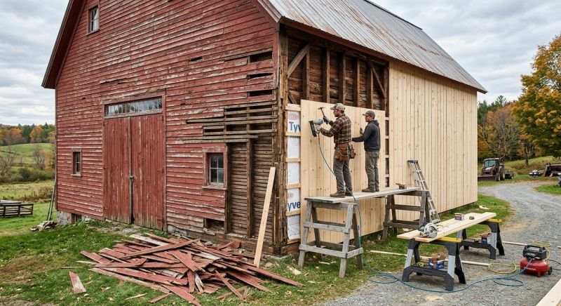 Barn Siding Replacement in Conover, NC