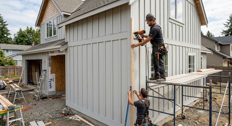 Batten Siding Installation in Conover, NC