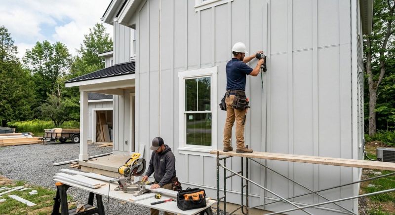 Batten Siding Installation in Denver, NC
