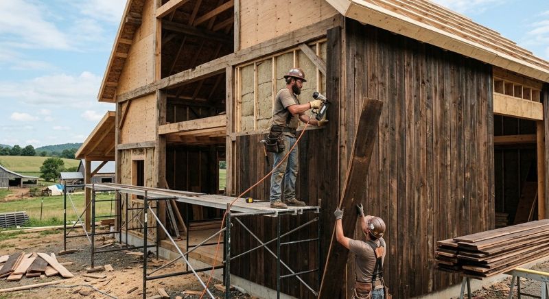 Batten Siding Installation in Denver, NC
