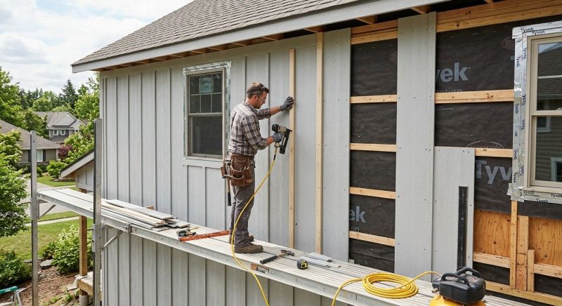 Board And Batten Installation in Mecklenburg County, NC