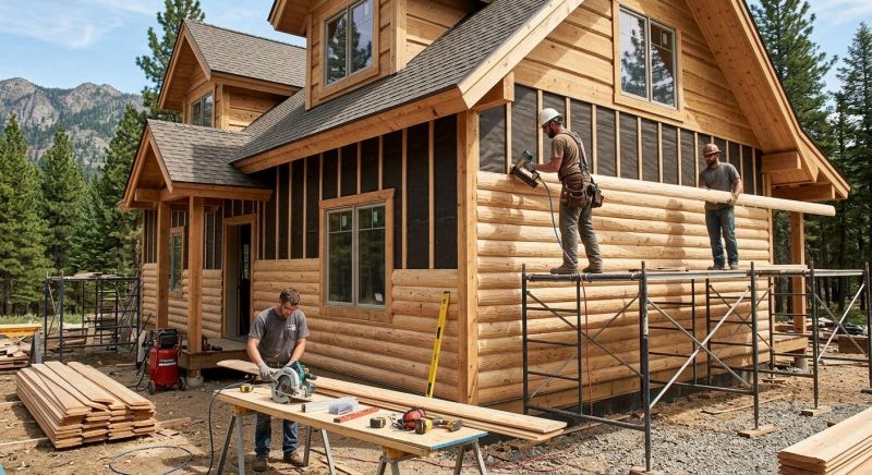 Cabin Siding Installation in Denver, NC