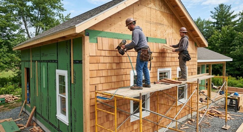 Cedar Siding Installation in Denver, NC