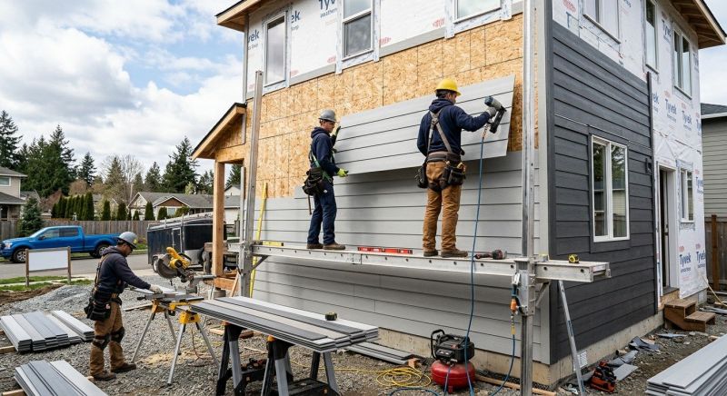 Cement Siding Installation in Lincoln County, NC