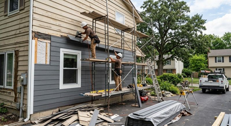 Cement Siding Replacement in Hickory, NC