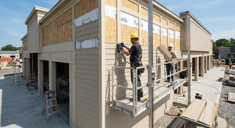 Commercial Siding Installation in Denver, NC