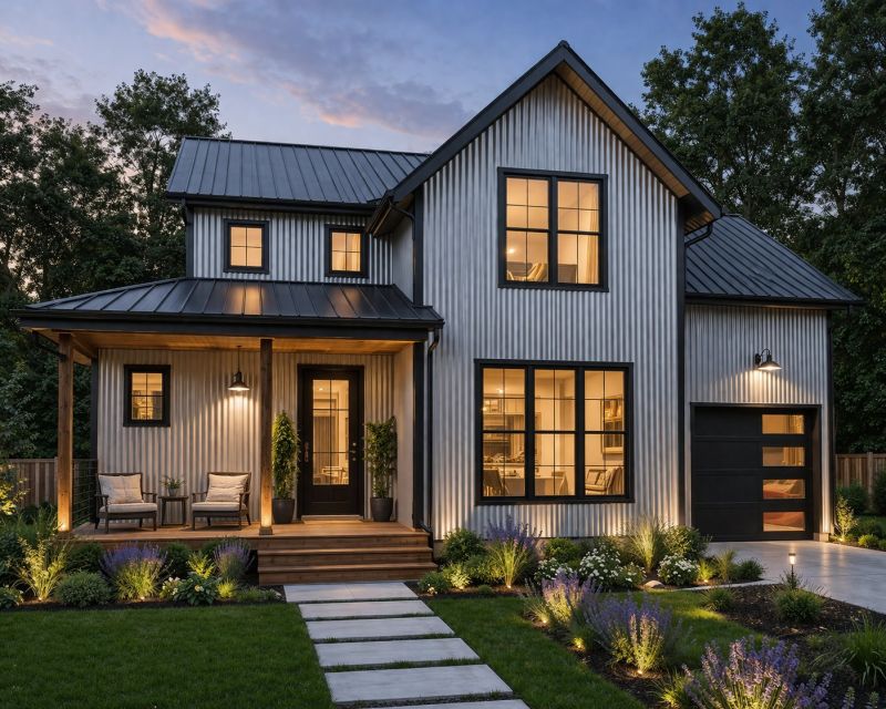 Corrugated Siding Installation in Denver, NC