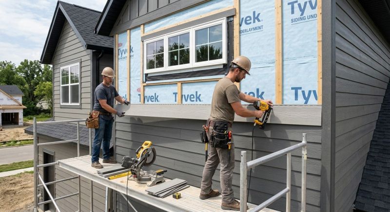 Engineered Siding Installation in Davidson, NC