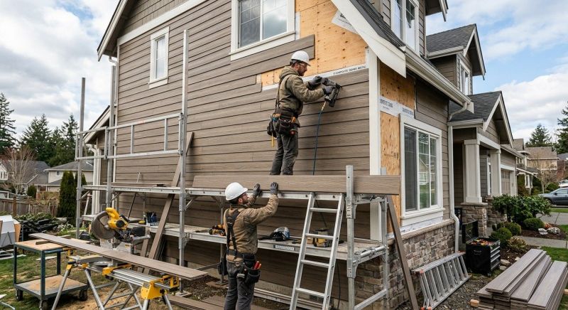 Engineered Siding Installation in Mecklenburg County, NC
