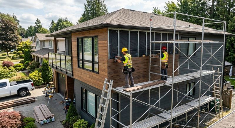 Facade Cladding Installation in Denver, NC