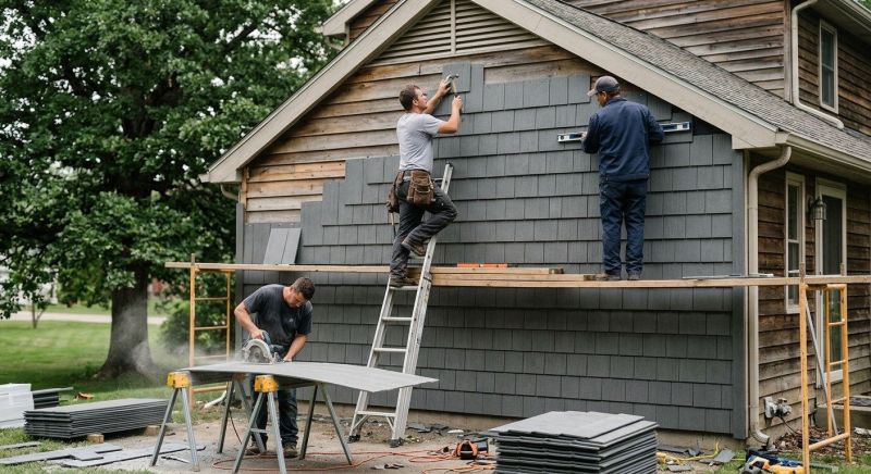 Fiber Siding Installation in Troutman, NC