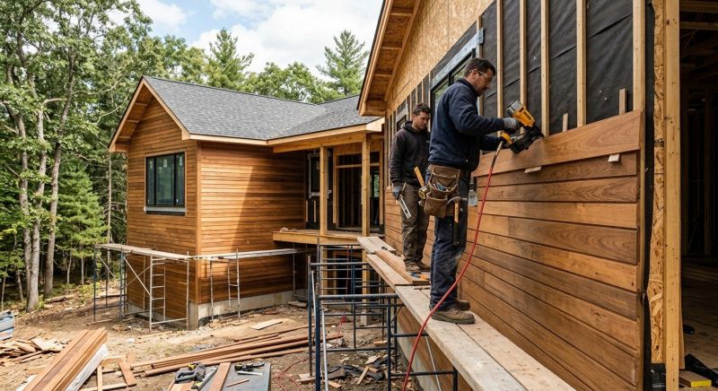 Hardwood Siding Installation in Davidson, NC