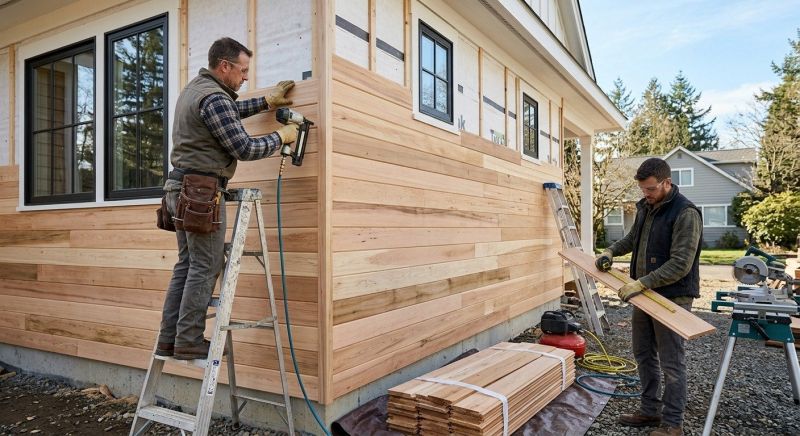 Hardwood Siding Installation in Gastonia, NC