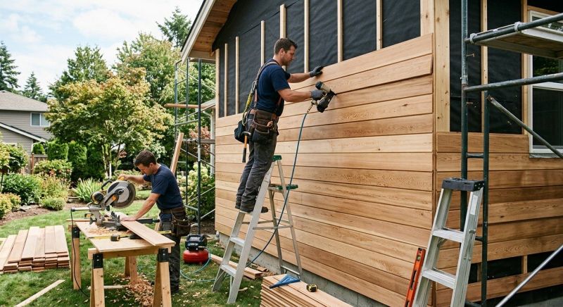 Hardwood Siding Installation in Sherrills Ford, NC