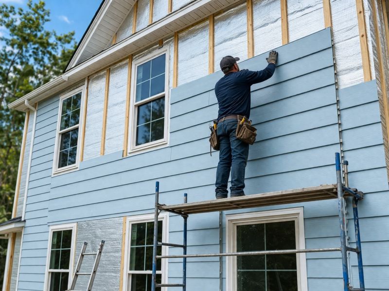 Insulated Siding Installation in Bessemer City, NC