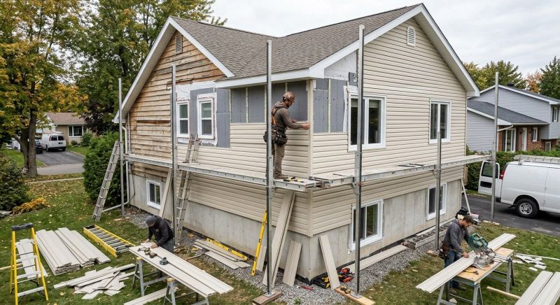 Insulated Siding Installation in Iredell County, NC