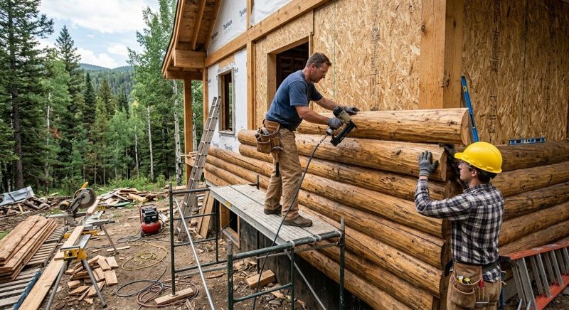 Log Siding Replacement in Denver, NC