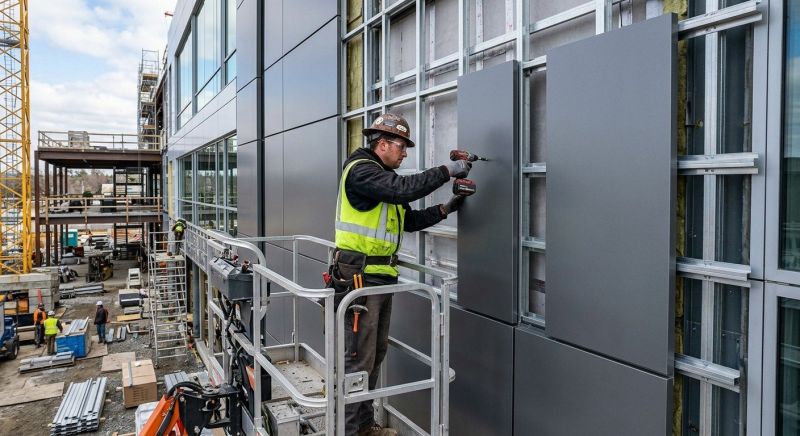 Metal Paneling Installation in Denver, NC