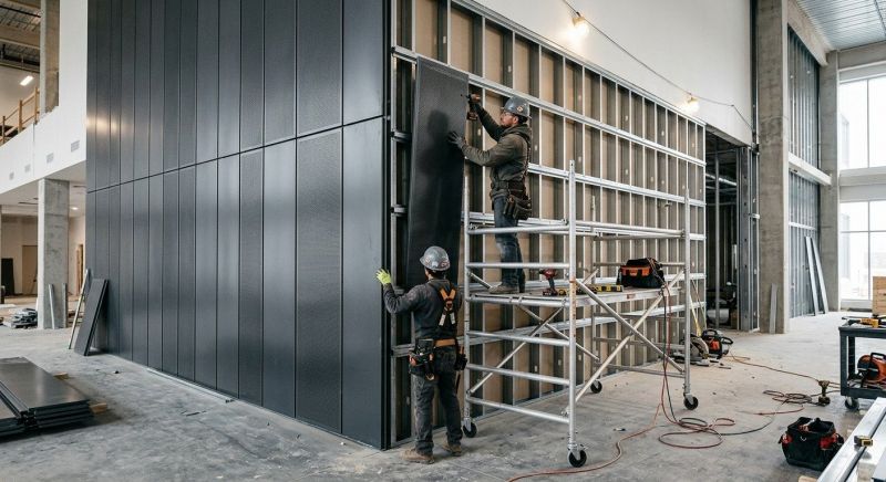 Metal Paneling Installation in Denver, NC
