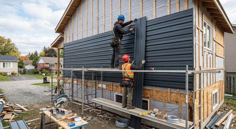 Metal Siding Installation in Huntersville, NC