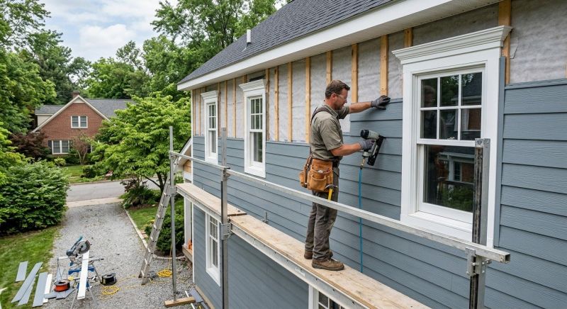 Polymer Siding Installation in Denver, NC
