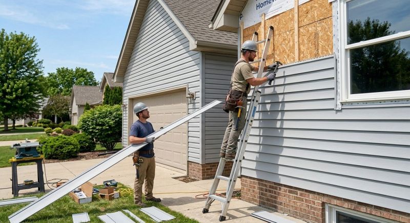 Residential Siding Installation in Denver, NC