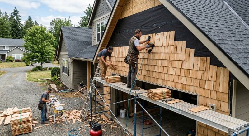 Shake Siding Installation in Belmont, NC