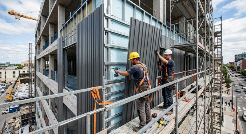Steel Cladding Installation in Denver, NC
