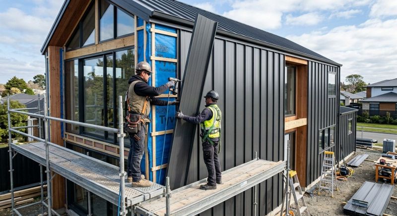 Steel Cladding Installation in Denver, NC
