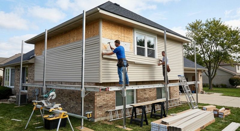 Vinyl Cladding Installation in Denver, NC