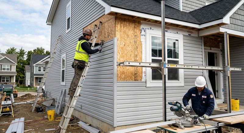 Vinyl Siding Installation in Iron Station, NC