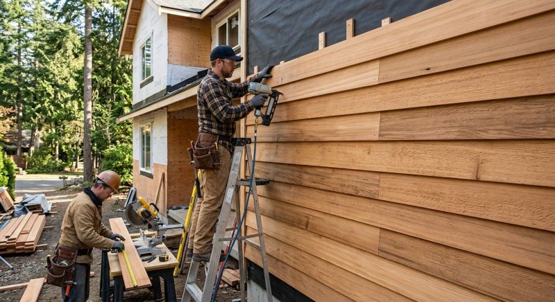 Wood Barn Siding Installation in Denver, NC