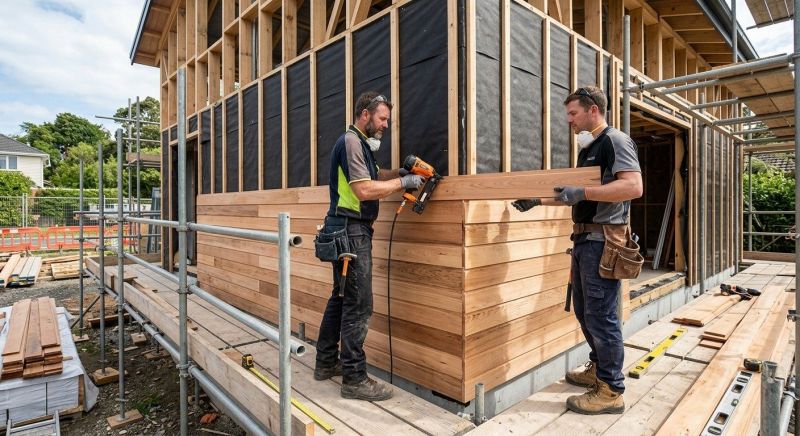 Wood Cladding Installation in Charlotte, NC