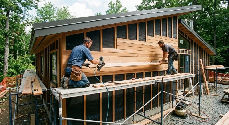 Wood Cladding Installation in Maiden, NC