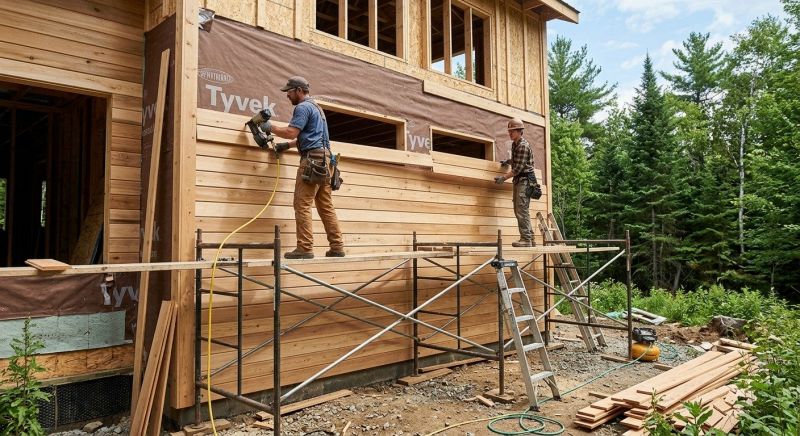 Wood Siding Installation in Newton, NC