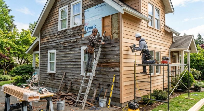 Wood Siding Replacement in China Grove, NC