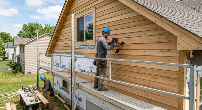 Wood Siding Replacement in Iron Station, NC