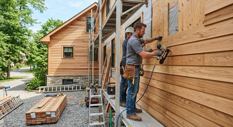 Wood Siding Service in Iron Station, NC